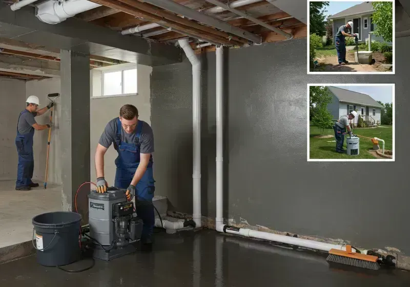 Basement Waterproofing and Flood Prevention process in Toluca, IL